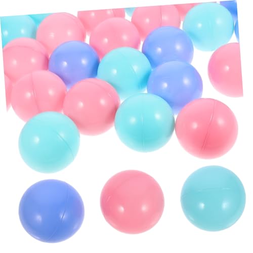 VANZACK 100Stücke Ozeanbälle Macaron Farben Runde Meeresbälle Für Schadstofffreies Schwimmspielzeug Requisiten Für Spielplatzaktivitäten von VANZACK