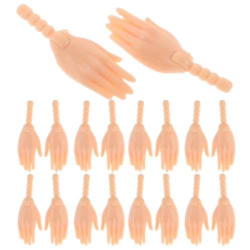 VANZACK 10Paare Gelenkhände Für Puppen DIY Zubehör Für Puppenbauer Und Bastel Enthusiasten Puppenhandteile Puppenhandersatz Für Kreative Projekte VANZACK 10Paare Gelenkhände Für Puppen DIY Zubehör Für Puppenbauer Und Bastel Enthusiasten Puppenhandteile Puppenhandersatz Für Kreative Projekte von VANZACK
