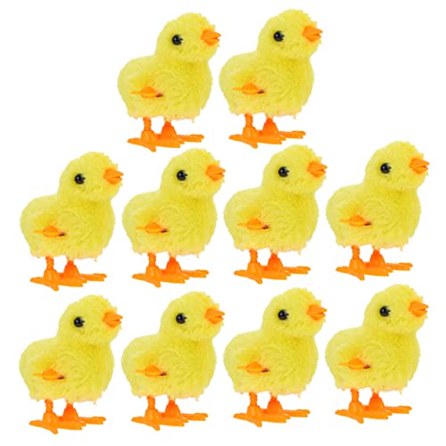 VANZACK 10Stücke Aufzieh Küken Für Lustige Wind Up Hühner Für Ostern Und Dekoration Für Fördert Kreatives Und Interaktion VANZACK 10Stücke Aufzieh Küken Für Lustige Wind Up Hühner Für Ostern Und Dekoration Für Fördert Kreatives Und Interaktion von VANZACK