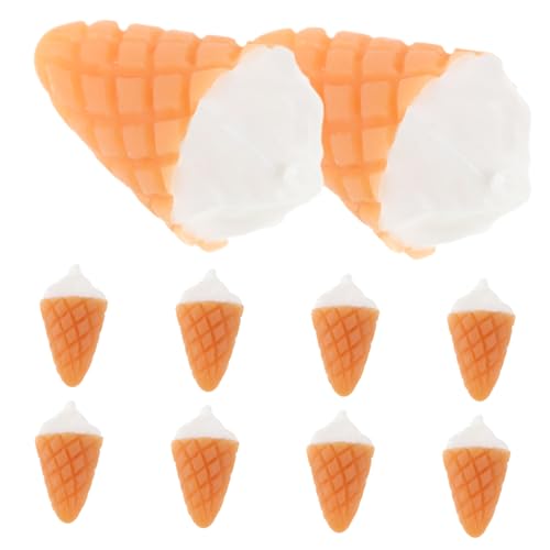 VANZACK 10Stücke Eiscreme Realistische Dessert Nachbildungen für Puppenhaus Dekoration Sicheres Material Leicht zu Reinigen Fördert Kreativität und Rollenspiele VANZACK 10Stücke Eiscreme Realistische Dessert Nachbildungen für Puppenhaus Dekoration Sicheres Material Leicht zu Reinigen Fördert Kreativität und Rollenspiele von VANZACK