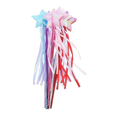 VANZACK 10Stücke Feenstäbe Glitzernde Fünfzackige Zauberstäbe Für Halloween Cosplay Und Partydekoration Für Junge Und Jungen von VANZACK