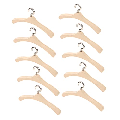 VANZACK 10Stücke Holz Kleiderbügel Für Puppenhaus Puppengarderobe Zubehör Für Puppen Mini Kleiderbügel Für Puppenmode Und Spielzeugorganisation VANZACK 10Stücke Holz Kleiderbügel Für Puppenhaus Puppengarderobe Zubehör Für Puppen Mini Kleiderbügel Für Puppenmode Und Spielzeugorganisation von VANZACK