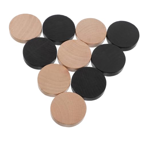 VANZACK 10Stücke Holz Sling Puck Spielset Eishockey Brettspiel Für Ganze Familie Interaktives Schachspiel Mit Schwarzen Und Naturfarbenen Spielsteinen VANZACK 10Stücke Holz Sling Puck Spielset Eishockey Brettspiel Für Ganze Familie Interaktives Schachspiel Mit Schwarzen Und Naturfarbenen Spielsteinen von VANZACK
