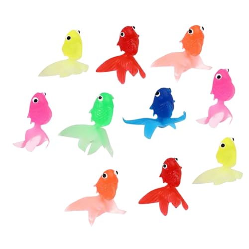 VANZACK 10Stücke Künstliche Goldfische Für Aquarium Dekoration Simulation Tropischer Fische Aus Umweltfreundlichem Material Gemischte Farben VANZACK 10Stücke Künstliche Goldfische Für Aquarium Dekoration Simulation Tropischer Fische Aus Umweltfreundlichem Material Gemischte Farben von VANZACK