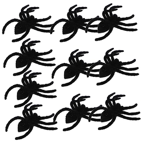 VANZACK 10Stücke Künstliche Spinnen für Halloween Dekoration Realistische Spinnen Requisiten aus Umweltfreundlichem Material für Partys und Kreative Verzierungen Schwarz VANZACK 10Stücke Künstliche Spinnen für Halloween Dekoration Realistische Spinnen Requisiten aus Umweltfreundlichem Material für Partys und Kreative Verzierungen Schwarz von VANZACK