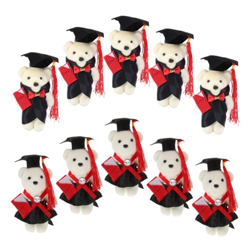 VANZACK 10Stücke Mini Abschlussbären DIY Blumenbouquet Deko Doktoranden Für Graduation Männliche Weibliche Für Absolventen VANZACK 10Stücke Mini Abschlussbären DIY Blumenbouquet Deko Doktoranden Für Graduation Männliche Weibliche Für Absolventen von VANZACK