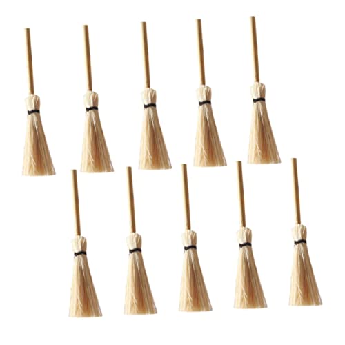 VANZACK 10Stücke Mini Besen Ornamente Für Puppenhäuser Kreative Dekorationen Für Pädagogisches Für Fantasievolles VANZACK 10Stücke Mini Besen Ornamente Für Puppenhäuser Kreative Dekorationen Für Pädagogisches Für Fantasievolles von VANZACK