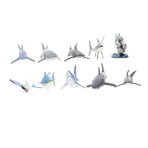 VANZACK 10Stücke Mini Fisch Realistische Simulation Von Antiken Meerestieren Für Kreative Tiermodelle Als Lernspielzeug Für Vorschulkinder Für Spaß von VANZACK