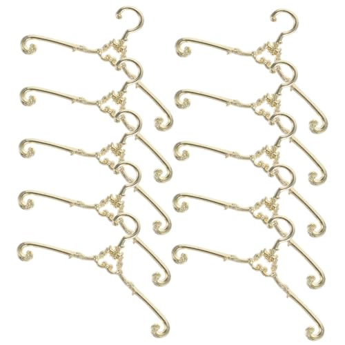 VANZACK 10Stücke Mini Kleiderbügel Für Puppen Metallkleiderbügel Für Puppenhaus Vintage Stil Für Puppenbekleidung Und Accessoires VANZACK 10Stücke Mini Kleiderbügel Für Puppen Metallkleiderbügel Für Puppenhaus Vintage Stil Für Puppenbekleidung Und Accessoires von VANZACK
