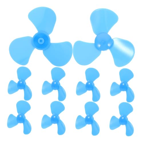 VANZACK 10Stücke Mini Lüfterblätter Für Mini Motoren Lüfterflügel Für DIY Wissenschaftsprojekte Ersatzteile Für Kleine Ventilatoren Und Schulprojekte von VANZACK