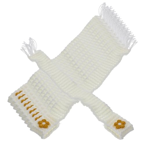 VANZACK 10Stücke Mini Puppenschal Verstellbares Für Puppen Süße Strickschals Mini Puppenzubehör Für Partys Und DIY Projekte von VANZACK