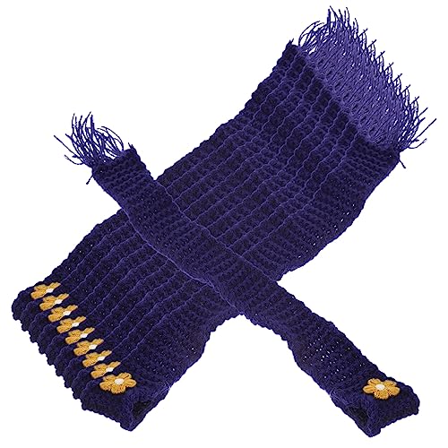 VANZACK 10Stücke Mini Strickschal Für Puppen Anpassbarer Dekorationsschal Für Mini Weinflaschen DIY Hausaccessoire Und Partyschmuck von VANZACK