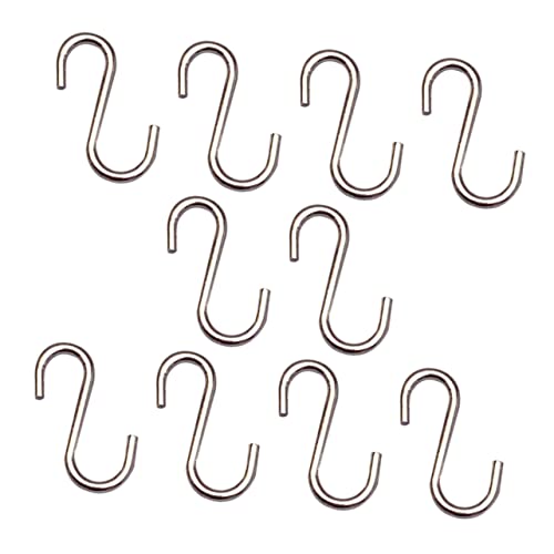 VANZACK 10Stücke S Haken für Puppenhaus Praktische Metallkleiderbügel für Puppenküche und Miniaturspielzeuge für Organisierte Aufbewahrung und Dekoration Spielzeughäusern VANZACK 10Stücke S Haken für Puppenhaus Praktische Metallkleiderbügel für Puppenküche und Miniaturspielzeuge für Organisierte Aufbewahrung und Dekoration Spielzeughäusern von VANZACK