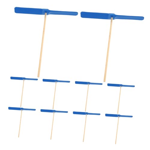 VANZACK 10Stücke Teiliges Bambus Libellen Set Fliegendes Outdoor für Fördert Eltern Junge Mädchen Interaktion und Kreativität für Fantasievolles von VANZACK
