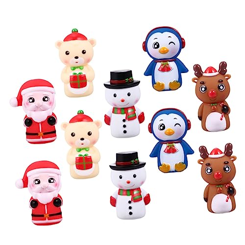 VANZACK 10Stücke Weihnachts Fingerpuppen für Interaktive Handpuppen für Kreative Spielstunden Kindergeburtstagsgeschenke und Festliche Anlässe VANZACK 10Stücke Weihnachts Fingerpuppen für Interaktive Handpuppen für Kreative Spielstunden Kindergeburtstagsgeschenke und Festliche Anlässe von VANZACK