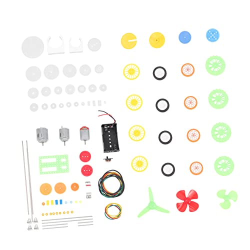VANZACK 112 Stück Teiliges Kunststoff Getriebe für Kleine Elektromotoren Vielseitiges DIY Spielzeugzubehör Robuste Zahnräder und Räder Fördert Kreativität und Praktische Fähigkeiten bei VANZACK 112 Stück Teiliges Kunststoff Getriebe für Kleine Elektromotoren Vielseitiges DIY Spielzeugzubehör Robuste Zahnräder und Räder Fördert Kreativität und Praktische Fähigkeiten bei von VANZACK