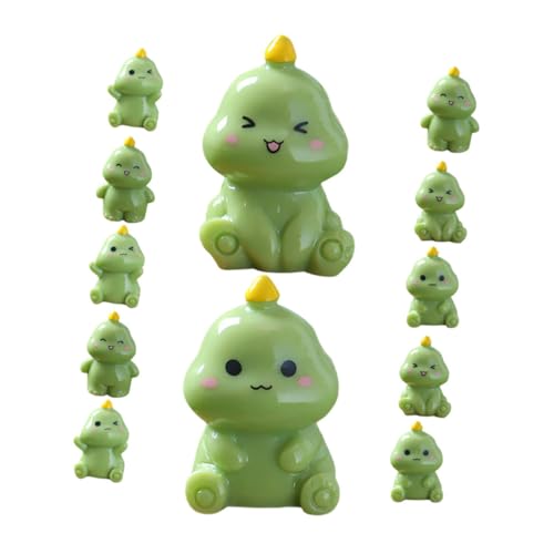 VANZACK 12 Stück Mini Dinosaur Figuren Teiliges Realistische Harz für Garten Kuchenaufsatz und Niedliche Grüne für Erwachsene VANZACK 12 Stück Mini Dinosaur Figuren Teiliges Realistische Harz für Garten Kuchenaufsatz und Niedliche Grüne für Erwachsene von VANZACK