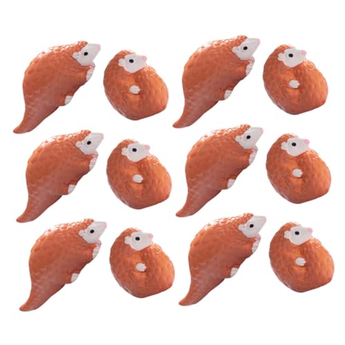 VANZACK 12 Stück Pangolin-Ornamente Zoo-Tierfiguren Wildtierminiaturen Mini-Tierfiguren zootierfiguren Miniatur-Puppenhauszubehör Zootierspielzeug Pangolin- Harz Braun VANZACK 12 Stück Pangolin-Ornamente Zoo-Tierfiguren Wildtierminiaturen Mini-Tierfiguren zootierfiguren Miniatur-Puppenhauszubehör Zootierspielzeug Pangolin- Harz Braun von VANZACK