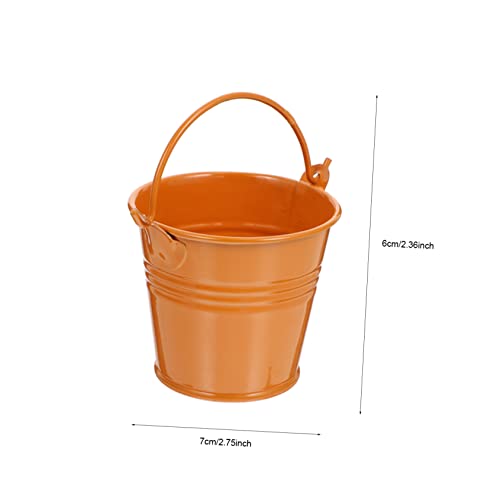 VANZACK 12 Stück Teiliges Halloween Süßigkeiten Eimer aus Kleine Kreative Geschenkbehälter Schwarz Helllila und Orange Leichtes Partydekorations und Aufbewahrungsset für Festlichkeiten von VANZACK