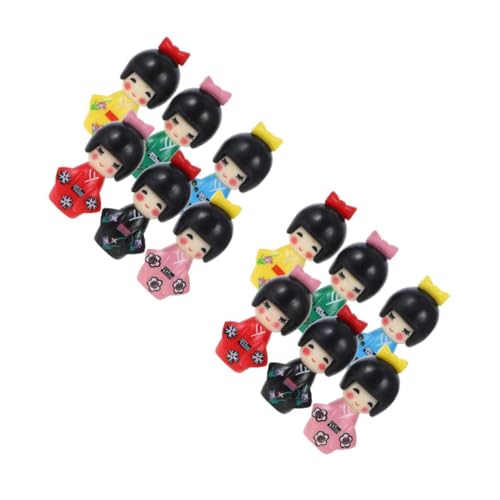 VANZACK 12 Stück Teiliges Japanische Kimono Puppen Handbemalt Traditionelle Japanische Wohnkultur Sammlerfiguren Niedliche Dekofiguren als und Fotorequisite VANZACK 12 Stück Teiliges Japanische Kimono Puppen Handbemalt Traditionelle Japanische Wohnkultur Sammlerfiguren Niedliche Dekofiguren als und Fotorequisite von VANZACK