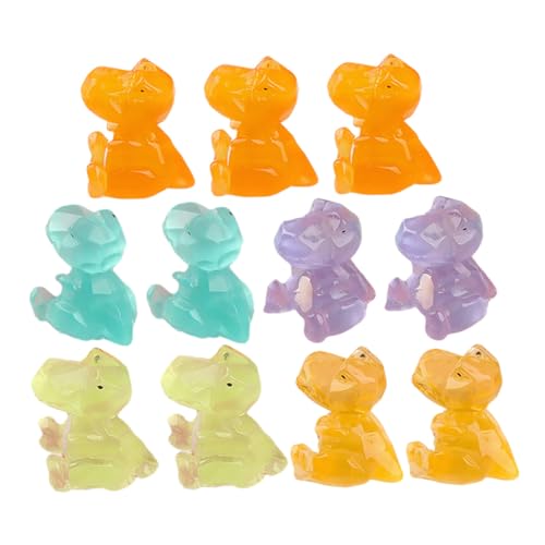 VANZACK 12 Stück Teiliges Leuchtende Dinosaurier Figuren aus Resin Realistische Mini Dino Deko für Garten und Kinderzimmer Glühend im Dunkeln Detailreiche Kompakte Sammler VANZACK 12 Stück Teiliges Leuchtende Dinosaurier Figuren aus Resin Realistische Mini Dino Deko für Garten und Kinderzimmer Glühend im Dunkeln Detailreiche Kompakte Sammler von VANZACK