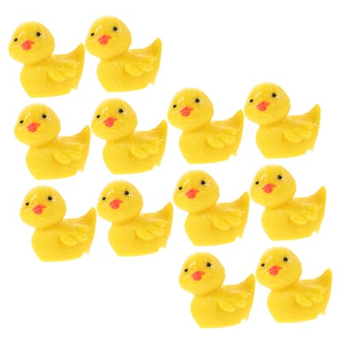 VANZACK 12 Stück Teiliges Mini Resin Enten Bunte Kleine Figuren aus Langlebigem Kunstharz Niedliche Dekoration für Kuchen Mini Garten DIY Mikro Landschaften und Pflanzgefäße VANZACK 12 Stück Teiliges Mini Resin Enten Bunte Kleine Figuren aus Langlebigem Kunstharz Niedliche Dekoration für Kuchen Mini Garten DIY Mikro Landschaften und Pflanzgefäße von VANZACK