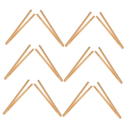 VANZACK 12 Stück Teiliges Montessori Bambus Pinzetten Feinmotorik Lernspielzeug für Kleinkinder Sortierhilfe für Perlen und Bohnen Nachhaltige Sichere Snackzangen aus Bambus für VANZACK 12 Stück Teiliges Montessori Bambus Pinzetten Feinmotorik Lernspielzeug für Kleinkinder Sortierhilfe für Perlen und Bohnen Nachhaltige Sichere Snackzangen aus Bambus für von VANZACK