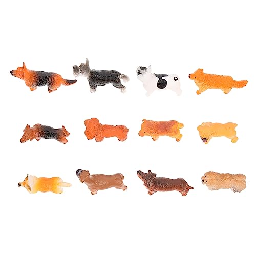 VANZACK 12 Stück Teiliges Realistische Mini hundemodelle aus Sicherem Material Detailgetreue Figuren als Dekorative Spielzeuge für für Hundeliebhaber Vielseitig als Lehrreiches VANZACK 12 Stück Teiliges Realistische Mini hundemodelle aus Sicherem Material Detailgetreue Figuren als Dekorative Spielzeuge für für Hundeliebhaber Vielseitig als Lehrreiches von VANZACK