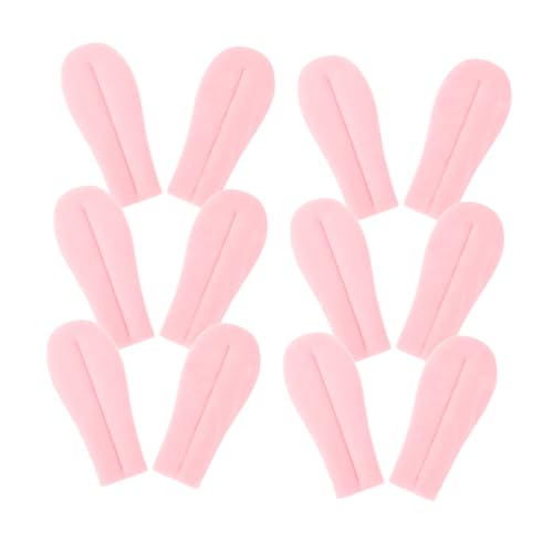 VANZACK 12 Stück Teiliges Set von DIY Puppenzungen für Handarbeiten Bunte Realistische Zungenaccessoires für Puppen Hochwertige Flexible und Langlebige Bastelzubehör für Kreative Projekte von VANZACK