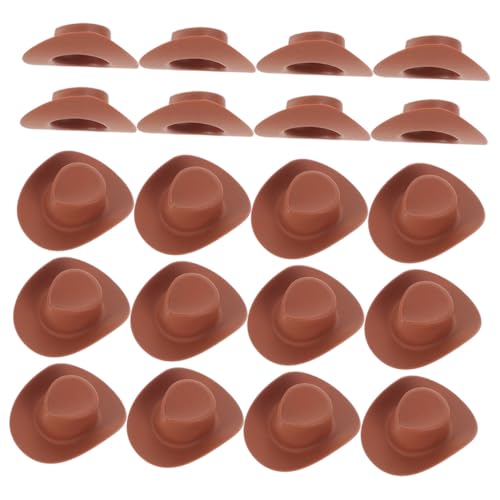 VANZACK 120 Stck. Miniatur Cowboy Hüte aus Kunststoff Dekorative Mini Hüte für Puppenhaus Party Deko und Bastelbedarf Robustes Material Farblich Sortiert für DIY und Geschenkideen VANZACK 120 Stck. Miniatur Cowboy Hüte aus Kunststoff Dekorative Mini Hüte für Puppenhaus Party Deko und Bastelbedarf Robustes Material Farblich Sortiert für DIY und Geschenkideen von VANZACK
