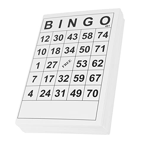 VANZACK 120Stücke Bingokarten für Robustes Beschichtetes für Spieleabende Partys und Familienfeiern Pädagogisches Bingo für Altersgruppen VANZACK 120Stücke Bingokarten für Robustes Beschichtetes für Spieleabende Partys und Familienfeiern Pädagogisches Bingo für Altersgruppen von VANZACK