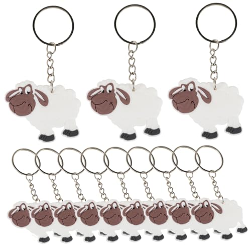 VANZACK 12Stücke Cartoon Schaf Schlüsselanhänger Niedliche Tier Anhänger Für Deko Für Taschen Schlüssel Und Kuscheltier Schaf Anhänger Zum Aufhängen VANZACK 12Stücke Cartoon Schaf Schlüsselanhänger Niedliche Tier Anhänger Für Deko Für Taschen Schlüssel Und Kuscheltier Schaf Anhänger Zum Aufhängen von VANZACK