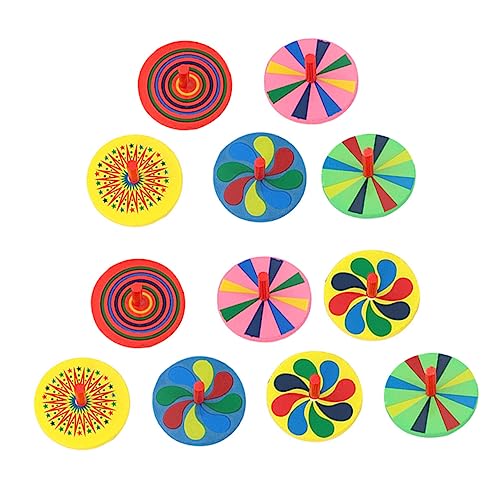 VANZACK 12Stücke Holz Spielzeuge Für Pädagogisches Gyro Für Kreatives Und Lernen Zufällige Farben Für Jungen VANZACK 12Stücke Holz Spielzeuge Für Pädagogisches Gyro Für Kreatives Und Lernen Zufällige Farben Für Jungen von VANZACK