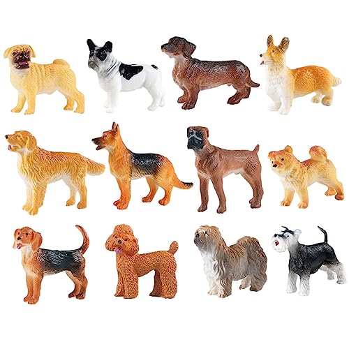 VANZACK 12Stücke Hund Figuren Realistische Welpenmodelle Für Adorable Hundeskulpturen Als Accessoire Und Dekoration Für Geburtstagsfeiern Und Partys VANZACK 12Stücke Hund Figuren Realistische Welpenmodelle Für Adorable Hundeskulpturen Als Accessoire Und Dekoration Für Geburtstagsfeiern Und Partys von VANZACK