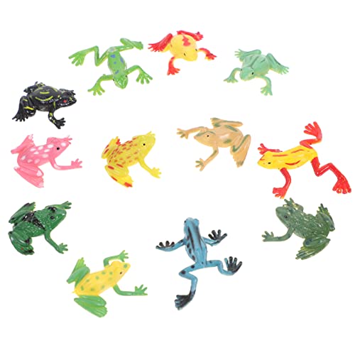 VANZACK 12Stücke Plastische Frösche Simulation Frösche für Partygeschenke Lernspielzeug Dekoration für Jungen VANZACK 12Stücke Plastische Frösche Simulation Frösche für Partygeschenke Lernspielzeug Dekoration für Jungen von VANZACK