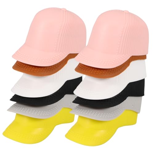 VANZACK 12Stücke Puppen Schirmmütze Dekorativer DIY Hut Für Puppen Sonnenhüte Für Puppen Anzieh Zubehör Puppen Accessoires Hüte VANZACK 12Stücke Puppen Schirmmütze Dekorativer DIY Hut Für Puppen Sonnenhüte Für Puppen Anzieh Zubehör Puppen Accessoires Hüte von VANZACK