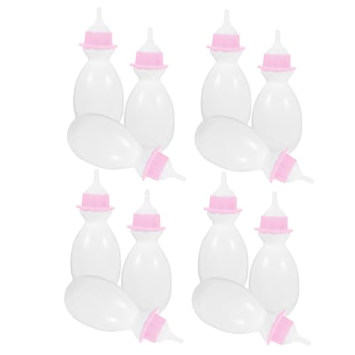 VANZACK 12Stücke Puppenflaschen Aus Kunststoff Mini Milchflaschen Für Rollenspiele Und Kreative Spielstunden Requisiten Für Puppenliebhaber VANZACK 12Stücke Puppenflaschen Aus Kunststoff Mini Milchflaschen Für Rollenspiele Und Kreative Spielstunden Requisiten Für Puppenliebhaber von VANZACK