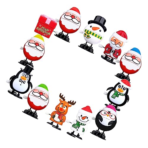 VANZACK 12Stücke Teiliges Weihnachtsmann Aufziehspielzeug Lustige Figuren für Partys und Fördert Laufen Kreativität VANZACK 12Stücke Teiliges Weihnachtsmann Aufziehspielzeug Lustige Figuren für Partys und Fördert Laufen Kreativität von VANZACK