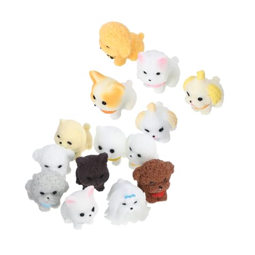 VANZACK 14 Stück Teiliges Mini Hund Figuren Langlebigem Harz Detaillierte Kleine Welpen Miniaturen für DIY Landschaft Dekoration für Bastelprojekte und Familienaktivitäten VANZACK 14 Stück Teiliges Mini Hund Figuren Langlebigem Harz Detaillierte Kleine Welpen Miniaturen für DIY Landschaft Dekoration für Bastelprojekte und Familienaktivitäten von VANZACK