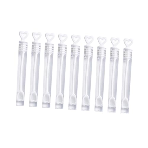 VANZACK 144 Stück Teiliges Herzförmige Bubble Wands Weißer Bubble Stick Ergonomisch Für Hochzeitsfeier Partydekoration Zubehör VANZACK 144 Stück Teiliges Herzförmige Bubble Wands Weißer Bubble Stick Ergonomisch Für Hochzeitsfeier Partydekoration Zubehör von VANZACK