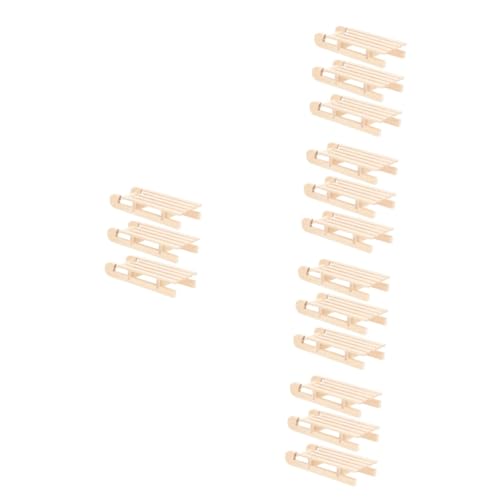 VANZACK 15 Stck. Teiliges Mini Holzschlitten Natürliche Stabile Weihnachtsdekoration für Tisch Wohnzimmer Büro und Winterlandschaften Handgefertigtes Xmas Ornament Rustikaler VANZACK 15 Stck. Teiliges Mini Holzschlitten Natürliche Stabile Weihnachtsdekoration für Tisch Wohnzimmer Büro und Winterlandschaften Handgefertigtes Xmas Ornament Rustikaler von VANZACK