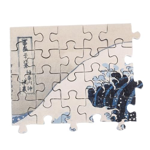 VANZACK 150Stücke Teiliges Mini Puzzle Set Für Erwachsene Kreatives Papierpuzzle Mit Wellenmuster Pädagogisches Zur Stressbewältigung Konzentration von VANZACK