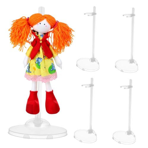 VANZACK 15Stücke Puppenständer Für Perfekten Puppenhalter Transparente Für Puppen Displays Für Puppenhaus Und Spielzeugstände VANZACK 15Stücke Puppenständer Für Perfekten Puppenhalter Transparente Für Puppen Displays Für Puppenhaus Und Spielzeugstände von VANZACK