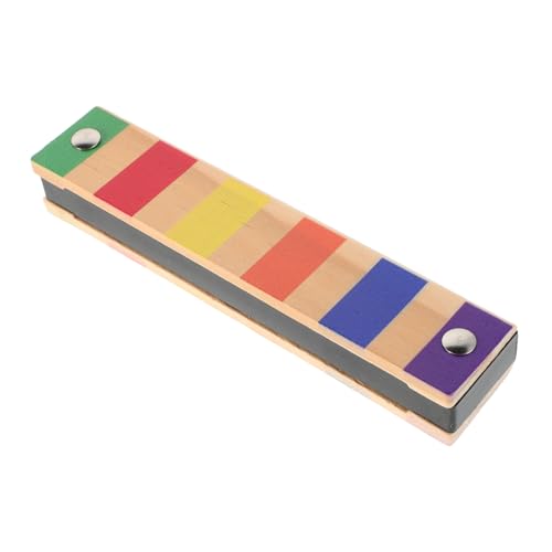 VANZACK 16 Kinderharmonika Aus Holz Holzspielzeug Mit Multifunktionalem Instrument Mundharmonicas Für Mundharmonika Für Anfänger Mundharmonika Für Mundononica Metall von VANZACK