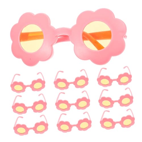 VANZACK 16 Stück Teiliges Niedliche Mini Sonnenbrillen aus Kunststoff Puppenbrillen für Cosplay Accessoires Leichte Langlebige Eyeglasses Dekoration für Puppenhaus von VANZACK