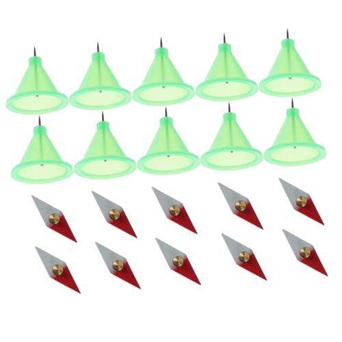 VANZACK 16Stücke Kleine Magnetische Nadel Flügelförmige Lehrhilfsmittel Mit Diamantform Für Physikunterricht Und Wissenschaftliche Experimente Farben Zufällig von VANZACK