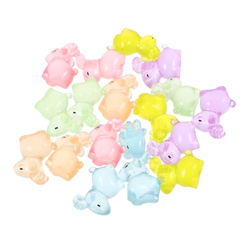 VANZACK 18 Stück Kleine Ziegenpuppe Dekorationszubehör Mini-ziegenfiguren Ziege Terrarienfiguren Mini-tierfiguren Miniatur-tierfiguren Miniatur-schaffiguren Miniaturziege Harz von VANZACK