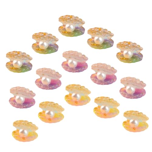 VANZACK 18Stücke Leuchtende Muschelperlen Miniaturfiguren Aus Kunstharz DIY Dekorationen Für Bastelprojekte Schmuckherstellung Und Kreative Bastelideen VANZACK 18Stücke Leuchtende Muschelperlen Miniaturfiguren Aus Kunstharz DIY Dekorationen Für Bastelprojekte Schmuckherstellung Und Kreative Bastelideen von VANZACK