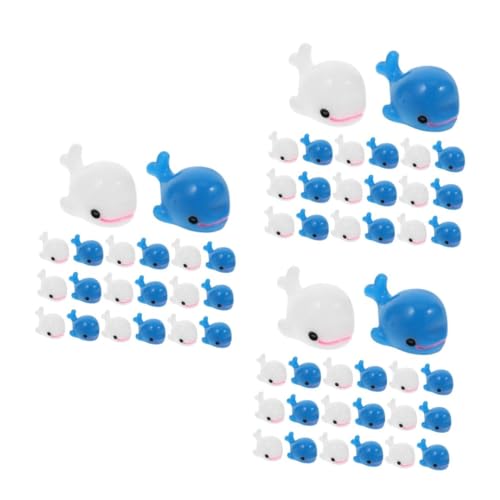 VANZACK 195 Stck. Teiliges Resin Delfin in Blau und Weiß Realistische Meereslebewesen Figuren aus Kunstharz für DIY Mikrolandschaften Terrarien Mini Gärten und Heimdekoration von VANZACK