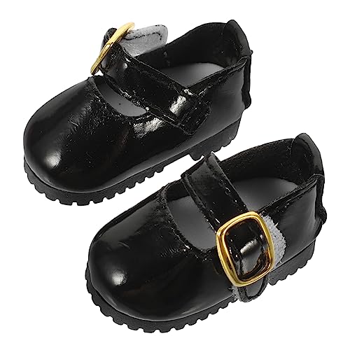 VANZACK 1Paar Bjd Lederpuppenschuhe Für Dekorative Puppenschuhe Für Puppenkleidung Und Dress Up Passend Für Puppen von VANZACK